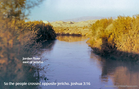 Jordan River East of Jericho